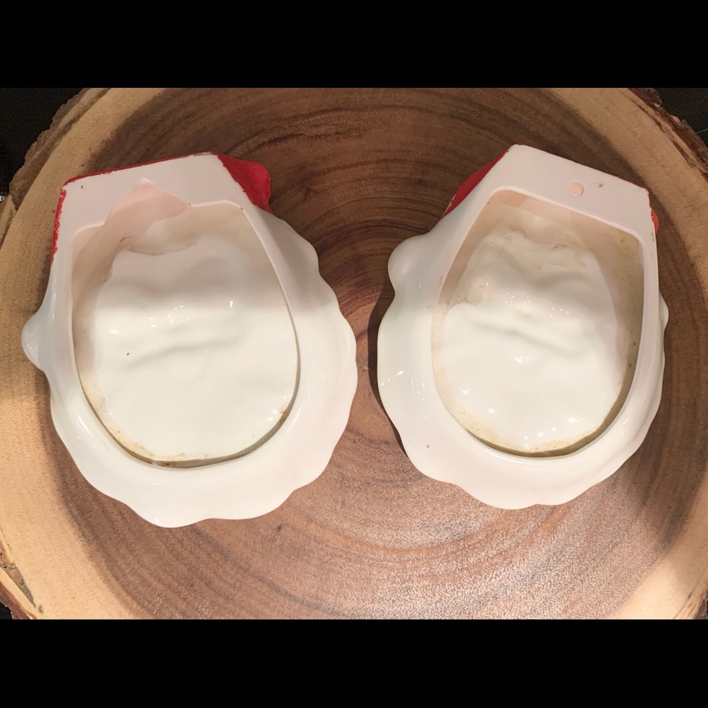 ✳️Bundle only✳️ 🎅🏻💕 Set of 2 Vintage Santa Dishes - Picture 4 of 6